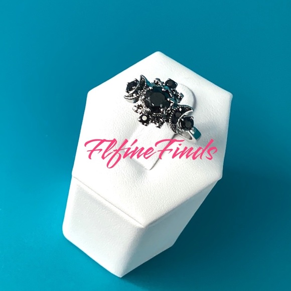 🖤Celestial Black Onyx 2 piece Ring🖤 - Picture 16 of 16